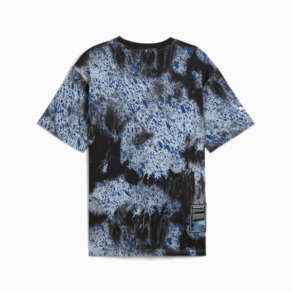 BMW M Motorsport Colour Splash All-over Print Tee Men, PUMA Black, large-ZAF