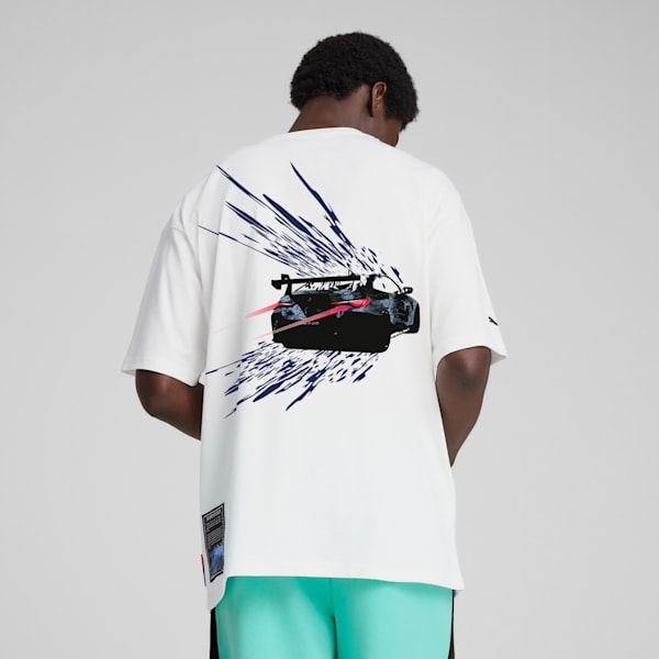 Remera BMW M Motorsport Colour Splash para hombre, PUMA White, large-ARG