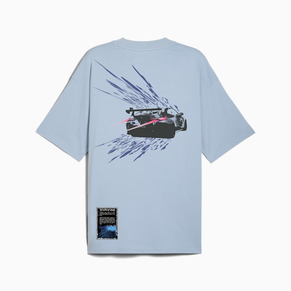 Remera BMW M Motorsport Colour Splash para hombre, Blue Wash, large-ARG