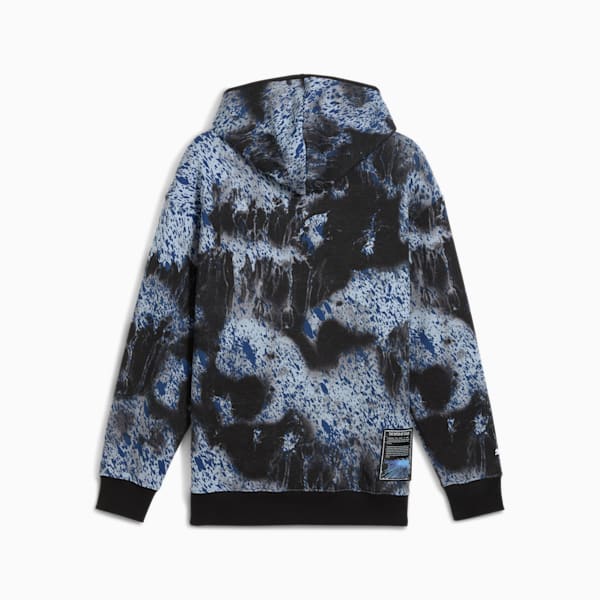 BMW M Motorsport Colour Splash All-over Print Hoodie Men, PUMA Black, large-ZAF