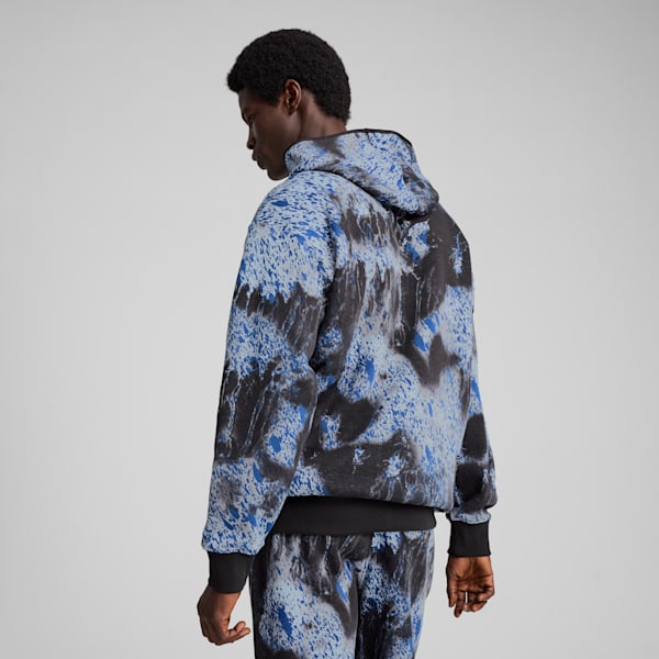 BMW M Motorsport Colour Splash All-over Print Hoodie Men, PUMA Black, large-ZAF