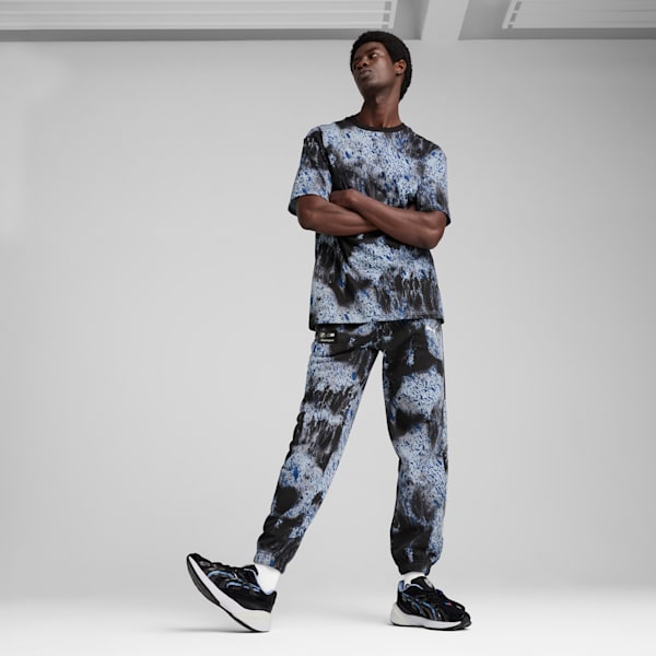 BMW M Motorsport Colour Splash All-over Print Sweat Pants Men, PUMA Black, large-ZAF