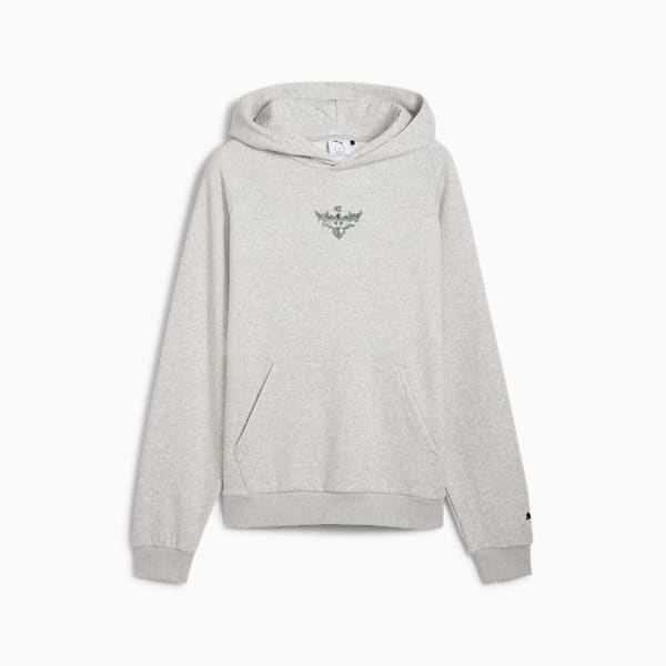 Sudadera hombre Melo Alwayz On 1, Light Gray Heather, large-MEX