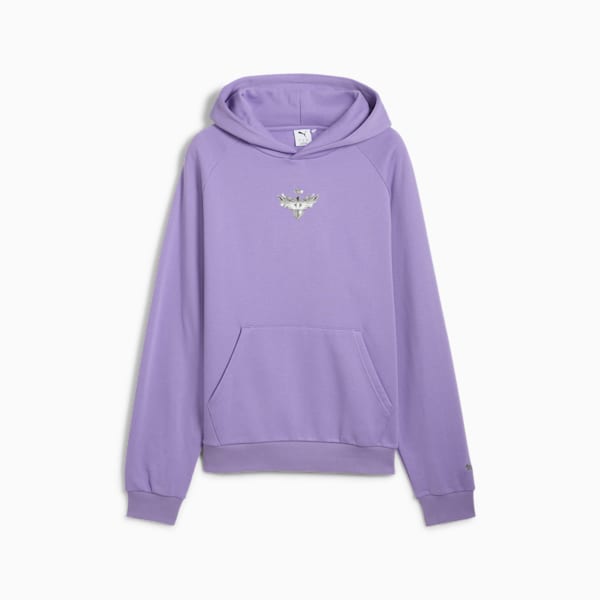 Melo Alwayz On 1 Basketball Hoodie Men, Lavender Alert, large-MEX