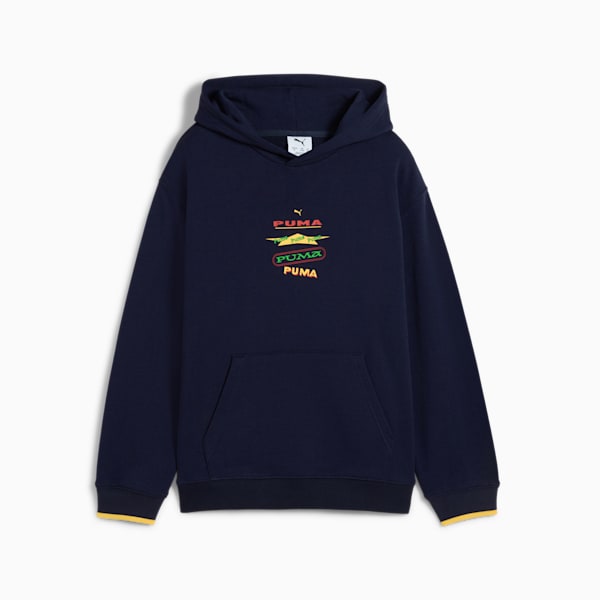 Road To Unity Graphic Hoodie Youth, New Navy, large-MEX