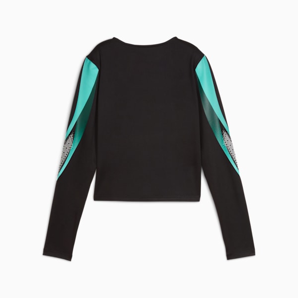 Remera estampada DARE TO para mujer, PUMA Black, large-ARG