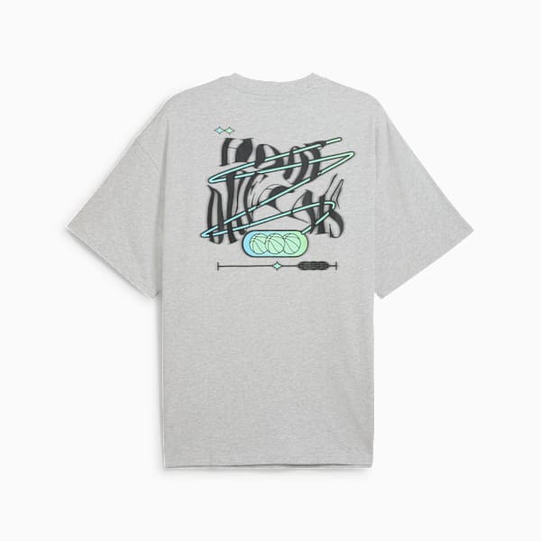 Remera oversize Hoop Dreamz, Light Gray Heather, large-ARG
