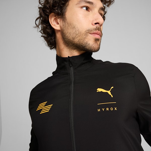 PUMA x HYROX Run Favourite Jacket Men, PUMA Black, large-ZAF