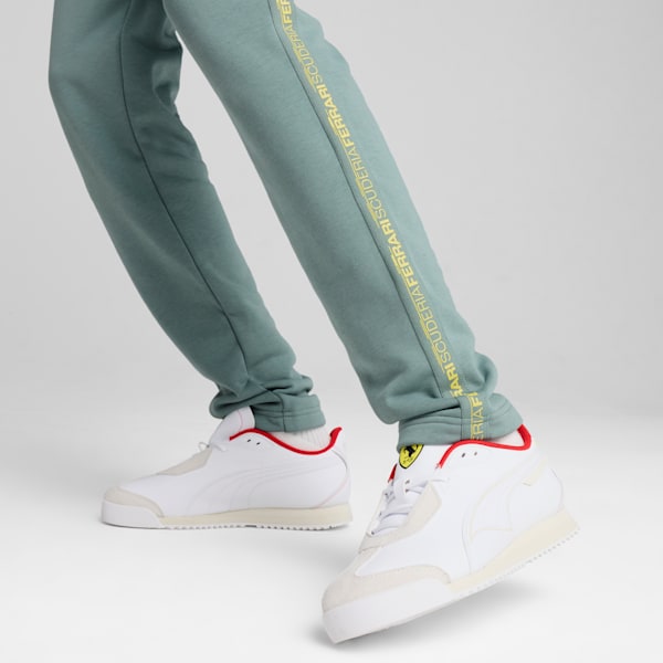 Scuderia Ferrari HP Race Slim Fit Pants Men, Green Moon, large-ZAF