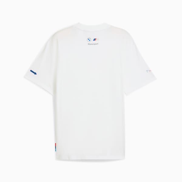 BMW M Motorsport Badge Tee Men, PUMA White, large-ZAF