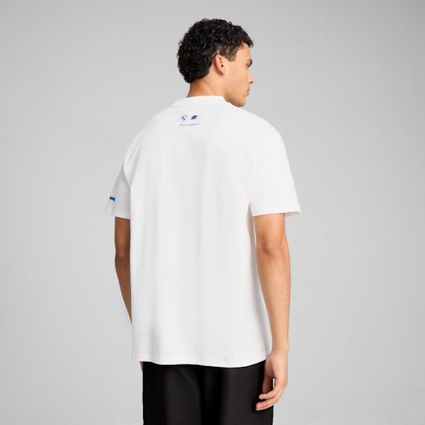 BMW M Motorsport Badge Tee Men, PUMA White, large-ZAF