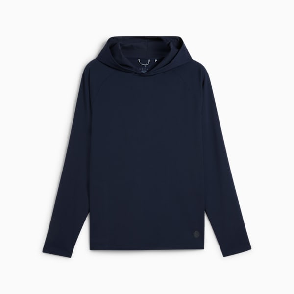 CLOUDSPUN Tech Golf Hoodie Men, Deep Navy, large-ZAF