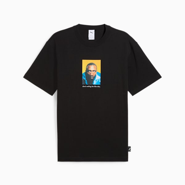 House of Graphics Photo Tee Men, PUMA Black, large-ZAF