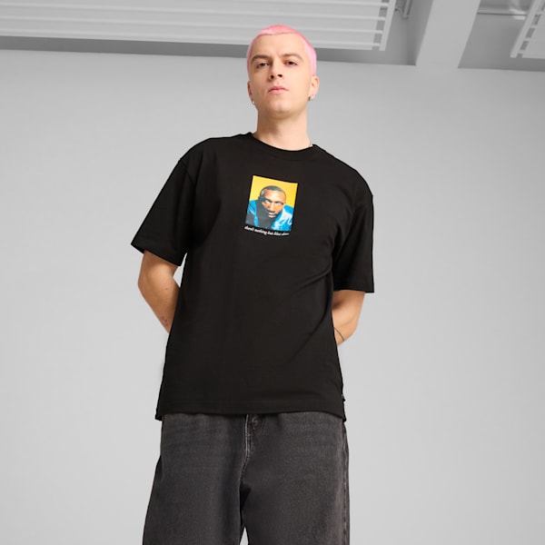 House of Graphics Photo Tee Men, PUMA Black, large-ZAF