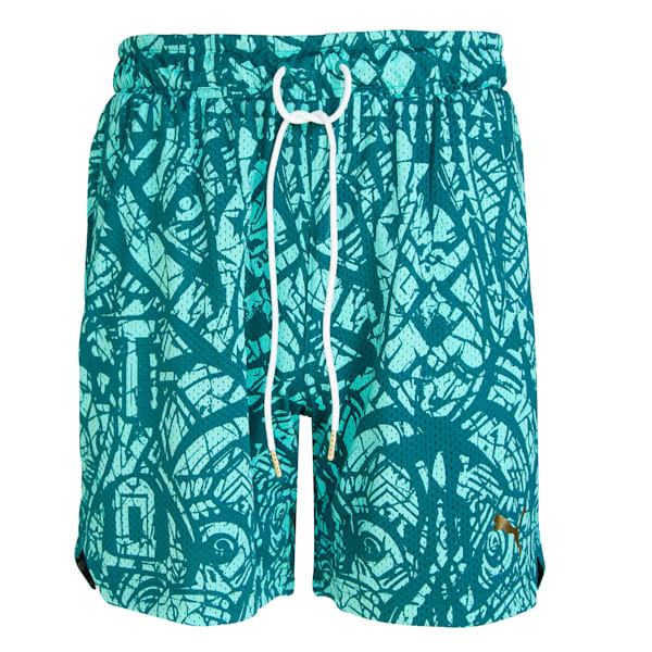 Hoops Mexico x NBA Shorts, Aquatic, large-MEX