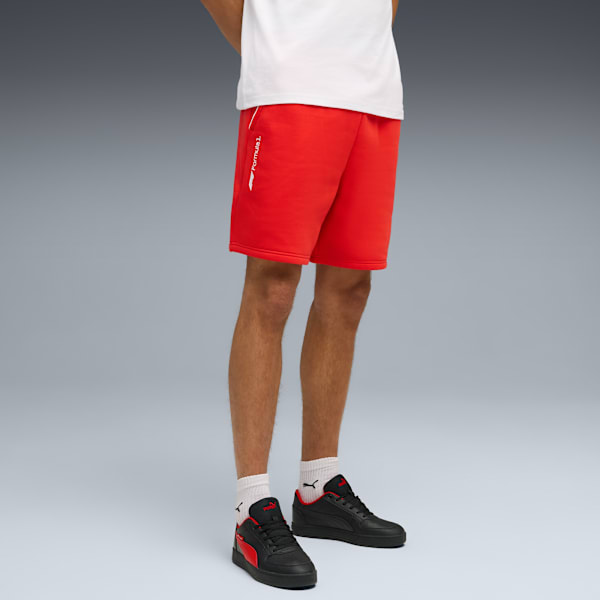 F1® Essentials+ 7" Fleece Shorts Men, Pop Red, large-ZAF