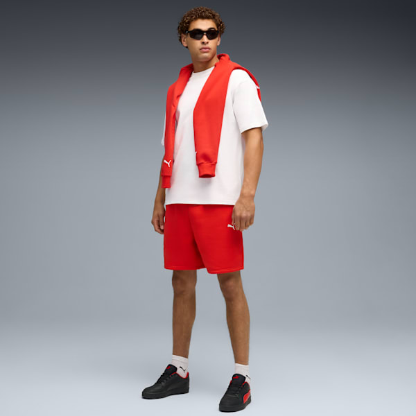 F1® Essentials+ 7" Fleece Shorts Men, Pop Red, large-ZAF
