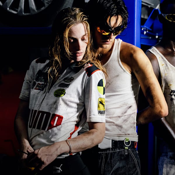 A$AP ROCKY x PUMA Team Zip Polo Men, PUMA White, large-ZAF