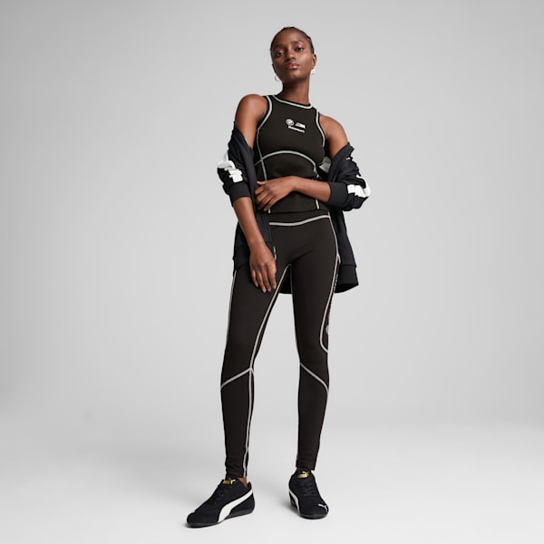 BMW M Motorsport Lifestyle Leggings Women, PUMA Black, large-ZAF