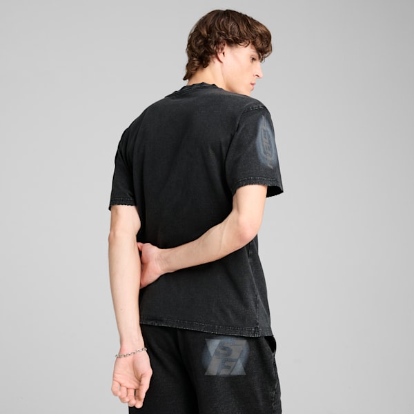 Scuderia Ferrari Desert Sun Tee Men, PUMA Black, large-ZAF