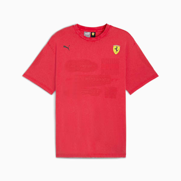Scuderia Ferrari Desert Sun Tee Men, Rosso Corsa, large-ZAF
