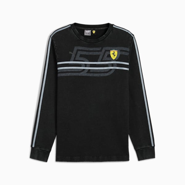 Scuderia Ferrari Desert Sun Crew Neck Sweater Men, PUMA Black, large-ZAF