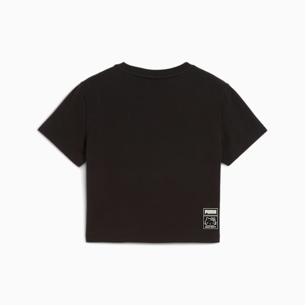 PUMA x HELLO KITTY AND FRIENDS Graphic Baby Tee Women, PUMA Black, large-ZAF