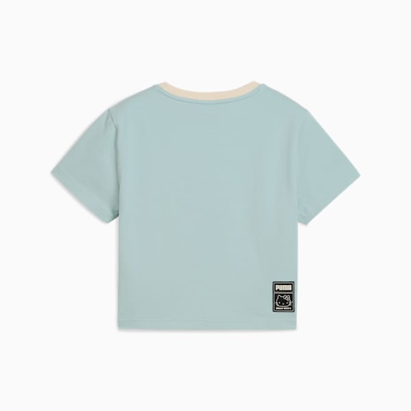 PUMA x HELLO KITTY AND FRIENDS Graphic Baby Tee Women, Modern Mint, large-ZAF