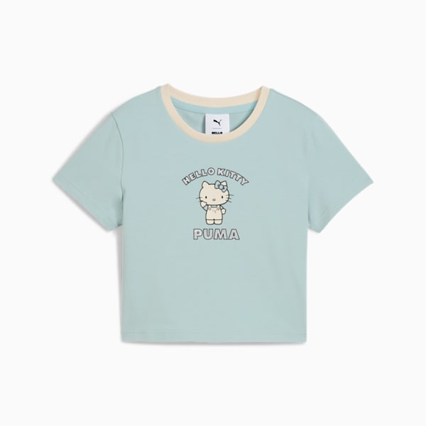 PUMA x HELLO KITTY AND FRIENDS Graphic Baby Tee Women, Modern Mint, large-ZAF