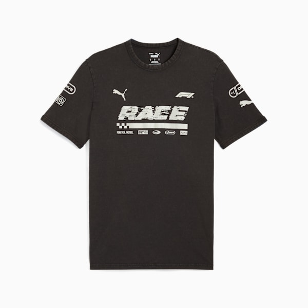 Remera F1® Race para hombre, PUMA Black, large-ARG