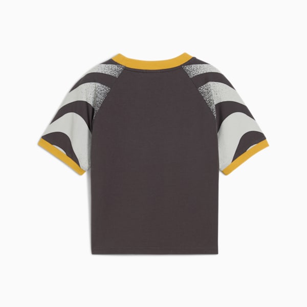 PUMA x KIDSUPER Tee Women, Dark Coal, large-ZAF