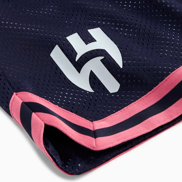 Shorts reversibles debásquetbol PUMA HOOPS x AL-HILAL SFC para hombre, PUMA Navy-AOP, large-MEX