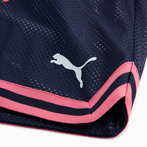 Shorts reversibles debásquetbol PUMA HOOPS x AL-HILAL SFC para hombre, PUMA Navy-AOP, large-MEX