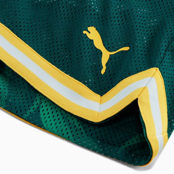 Shorts de básquetbol PUMA HOOPS x SE PALMEIRAS para hombre, Malachite-Jade Green-AOP, large-MEX
