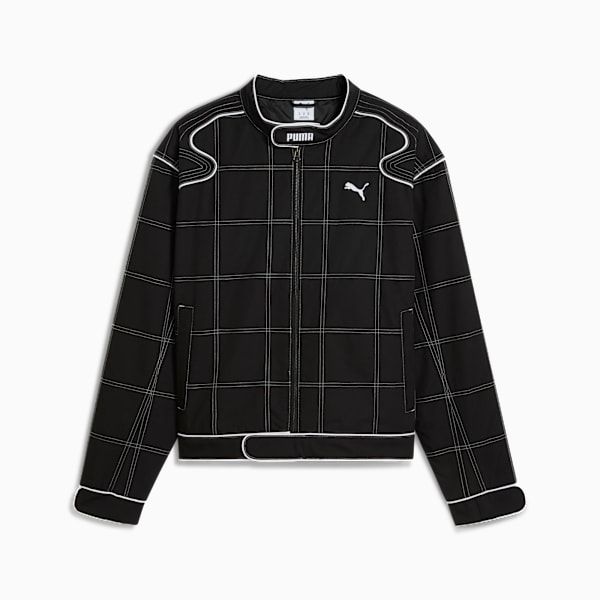 FUTURE.PUMA.ARCHIVE Racer Jacket Unisex, PUMA Black, large-ZAF