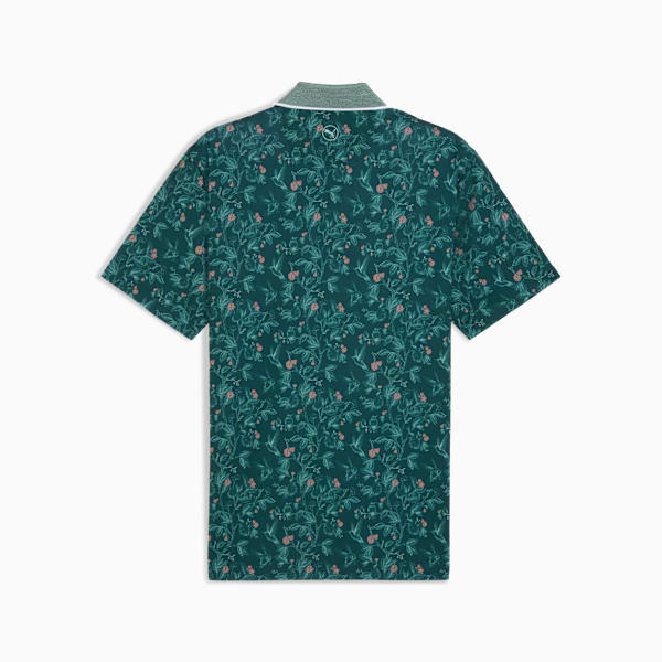 MATTR Humming Golf Polo Men, Green Terrain, large-ZAF