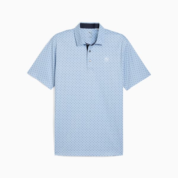 Pure 2.0 Circle Cat Golf Polo Men, Haute Tropic-Deep Navy, large-ZAF