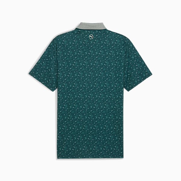 MATTR Ornamental Golf Polo Men, Green Terrain-Deep Navy, large-ZAF