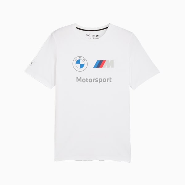 Remera BMW M Motorsport Essentials Logo para hombre, PUMA White, large-ARG