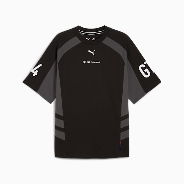BMW M Motorsport Lifestyle Tee Men, PUMA Black, large-ZAF