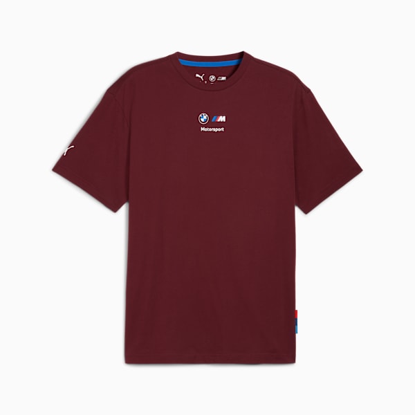 BMW M Motorsport Car Graphic Tee Men, Ruby Shimmer, large-ZAF