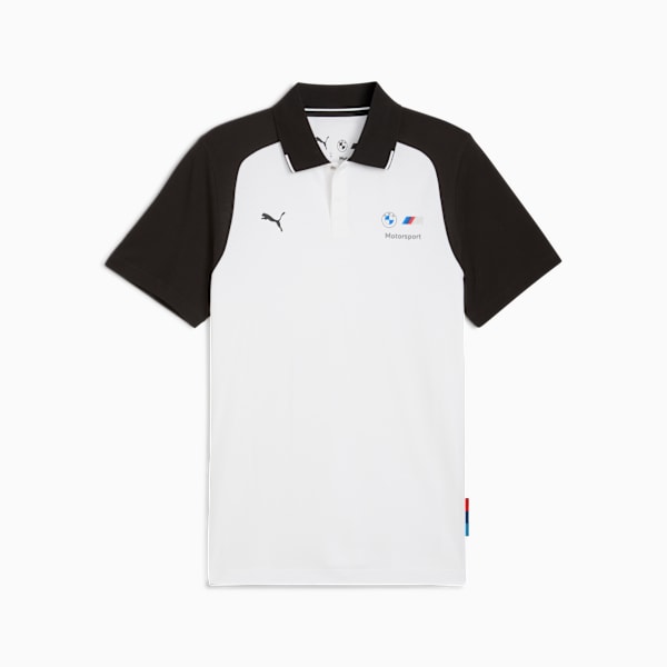 BMW M Motorsport Polo Men, PUMA White, large-ZAF