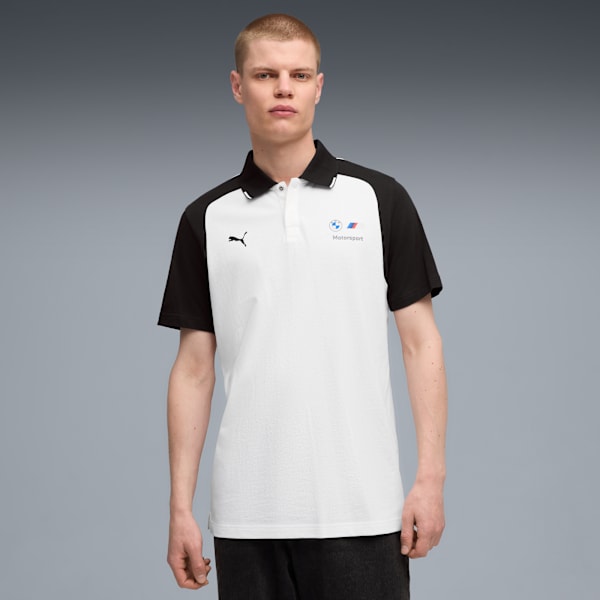 BMW M Motorsport Polo Men, PUMA White, large-ZAF