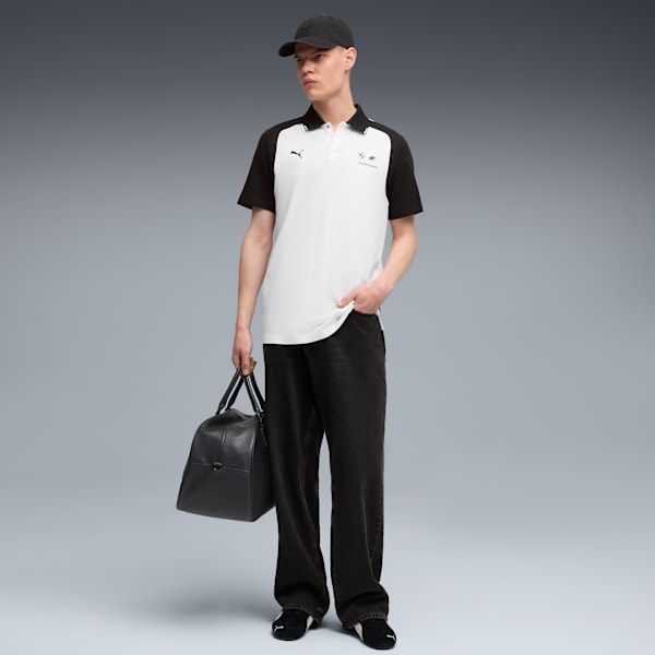 BMW M Motorsport Polo Men, PUMA White, large-ZAF