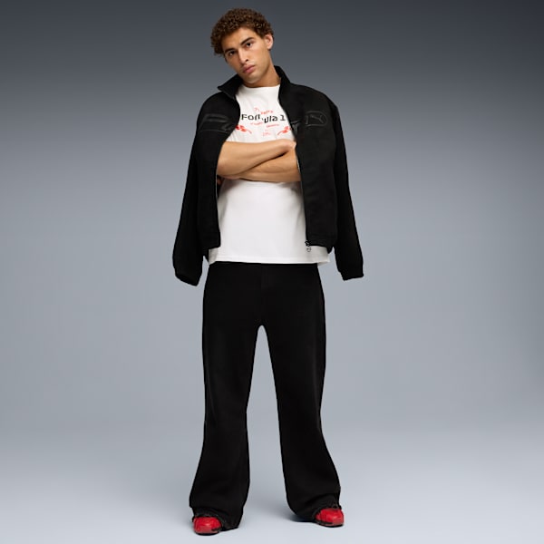 F1® Essentials Graphic Tee Men, PUMA White, large-ZAF
