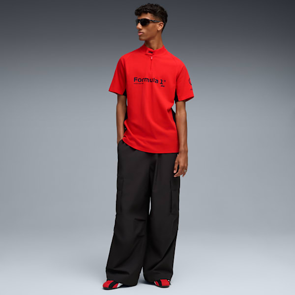 F1® 75yrs Regular Polo Men, Pop Red, large-ZAF