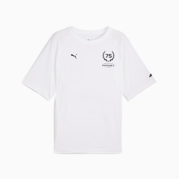 F1® 75yrs Relaxed Tee Men, PUMA White, large-ZAF