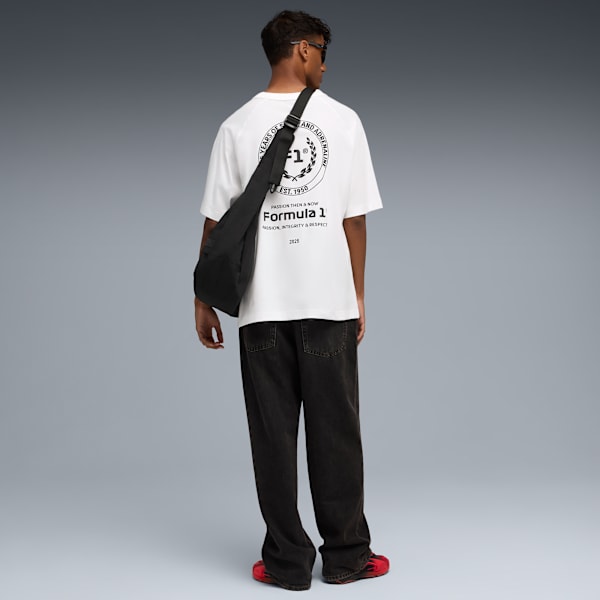 F1® 75yrs Relaxed Tee Men, PUMA White, large-ZAF