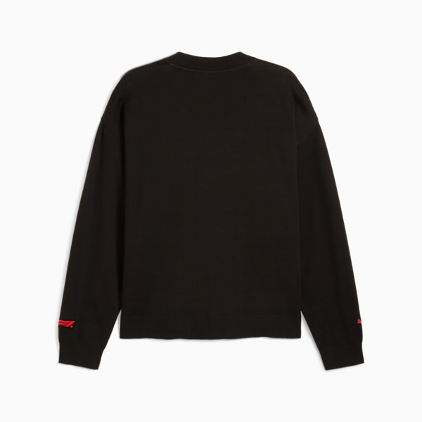 F1® 75 Yrs Knitted Crew Neck Men, PUMA Black, large-ZAF