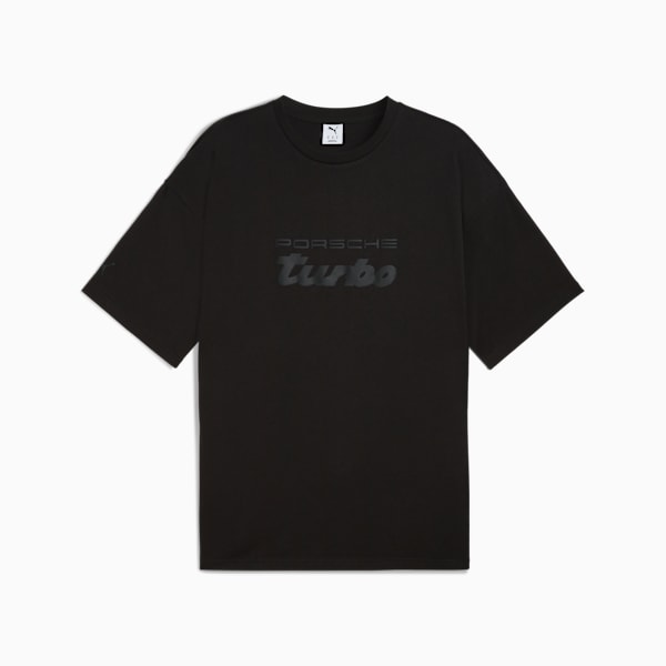 Porsche Legacy Essentials Tee Men, PUMA Black, large-ZAF
